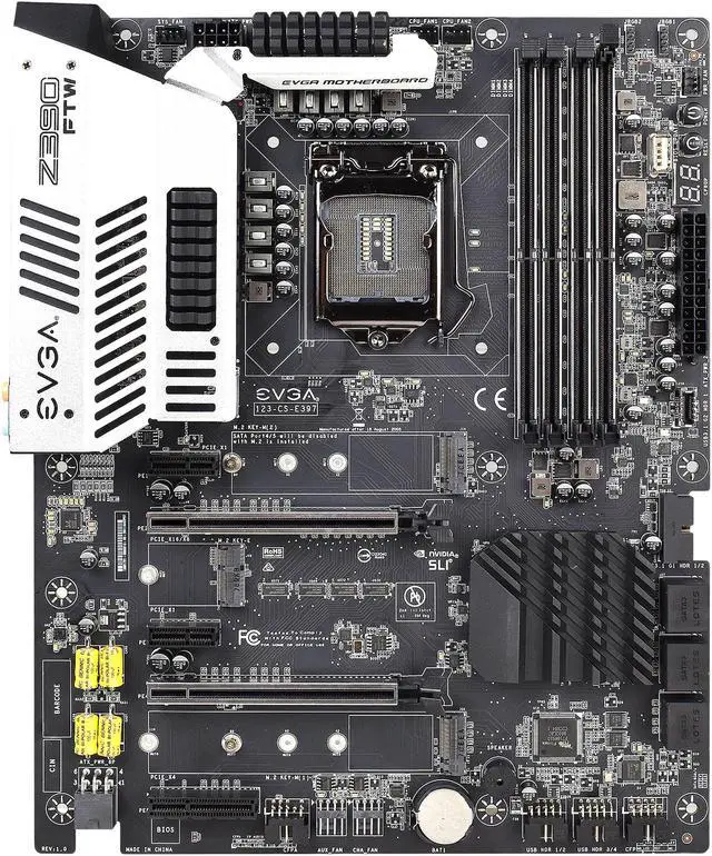 Main image of EVGA 123-CS-E397-KR LGA 1151 (300 Series) Intel Z390 ATX Intel Motherboard