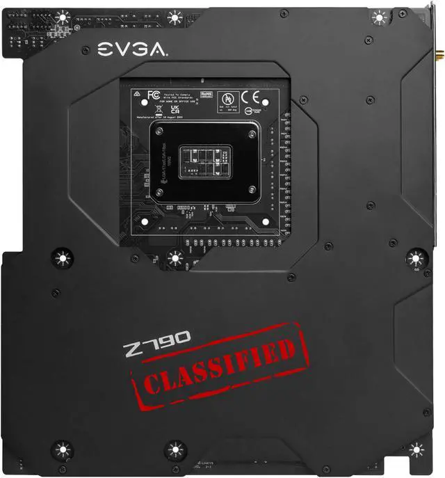 Alt view image 5 of 8 - EVGA Z790 CLASSIFIED, 121-RL-E798-KR, LGA 1700, Intel Z790, PCIe Gen5, SATA 6Gb/s, 10Gb/s LAN, WiFi6E/BT5.2, USB4, M.2, EATX, Intel Motherboard