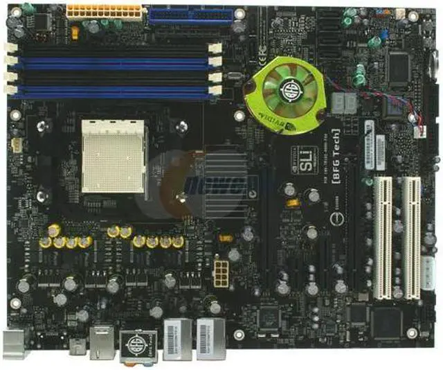 Alt view image 3 of 9 - BFG Tech BFGRANF590S AM2 NVIDIA nForce 590 SLI MCP ATX AMD Motherboard