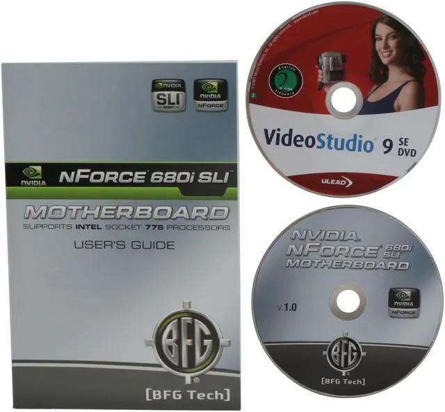 Alt view image 6 of 7 - BFG Tech BFG680i SLi LGA 775 NVIDIA nForce 680i SLI ATX Intel Motherboard
