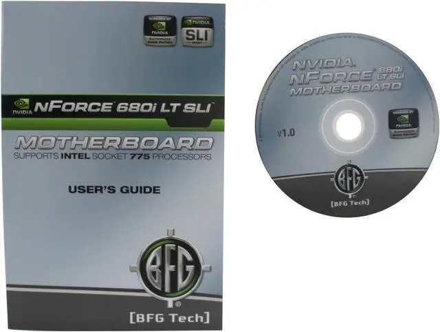 Alt view image 6 of 7 - BFG Tech BFGRINF680iLTS LGA 775 NVIDIA nForce 680i LT SLI ATX Intel Motherboard