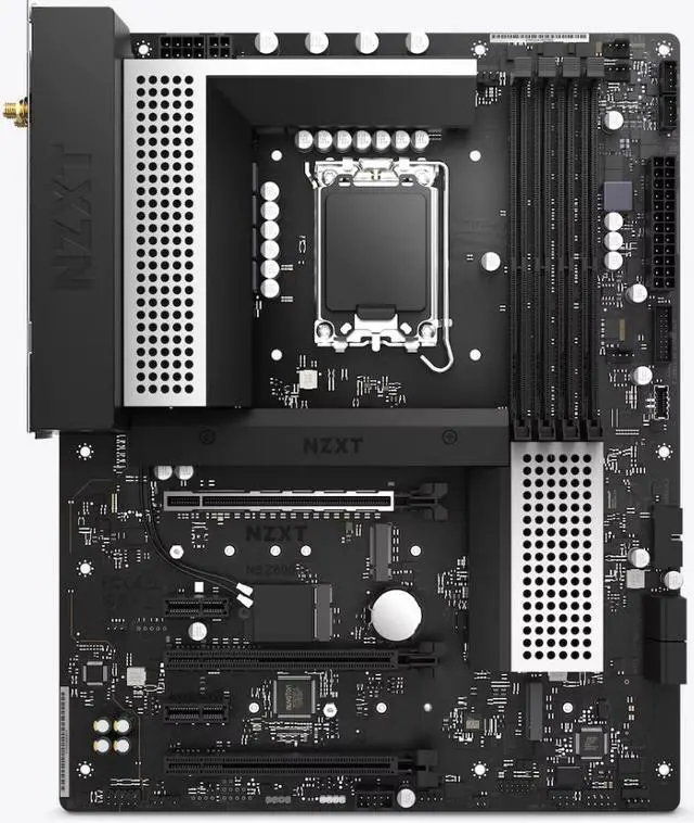 Alt view image 2 of 3 - NZXT N5 Z690 LGA 1700 (Intel 12th Gen) ATX Intel Motherboard with Wi-Fi N5-Z69XT-W1