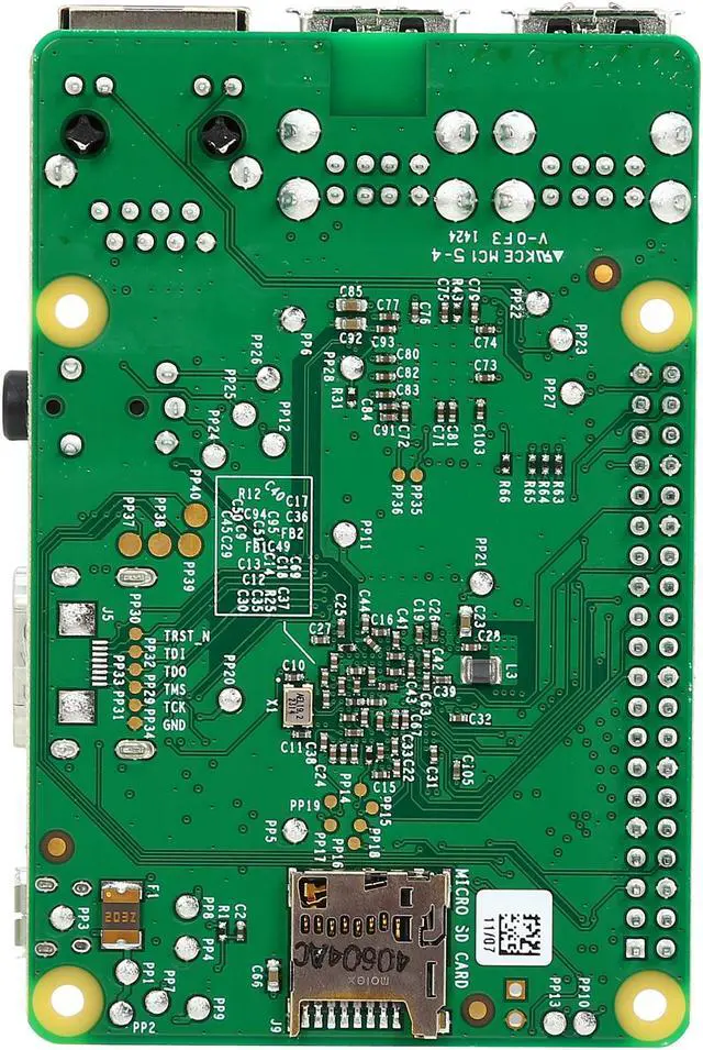Alt view image 4 of 5 - Raspberry Pi B+ With 8GB microSD Card w/ SD Adapter / NOOBS Software (83-16318)