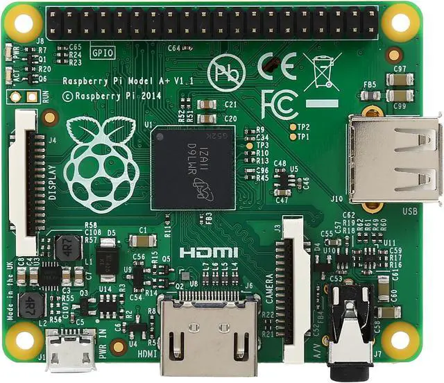 Alt view image 3 of 5 - Raspberry Pi Model A+ Project Board (83-16459)