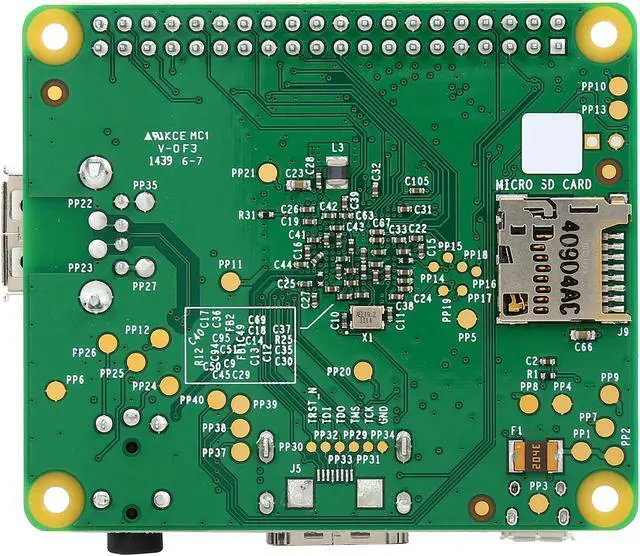 Alt view image 4 of 5 - Raspberry Pi Model A+ Project Board (83-16459)