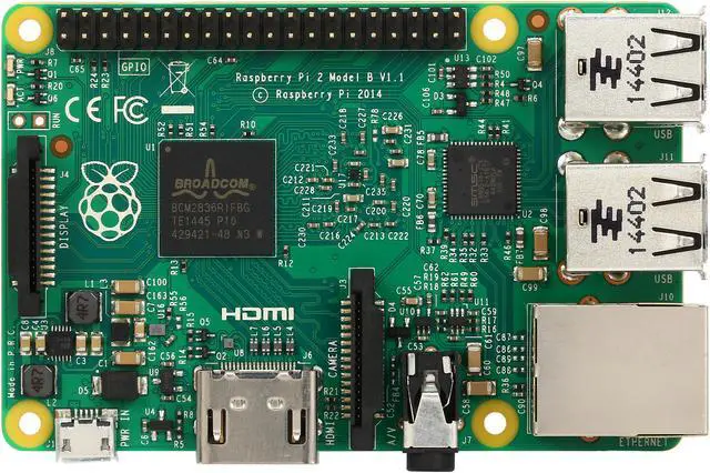 Alt view image 3 of 5 - Raspberry Pi 2 Model B ARM7 900Mhz CPU Board