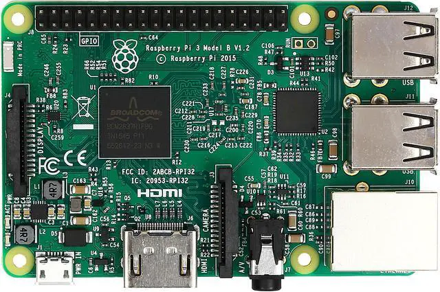 Alt view image 6 of 8 - Raspberry Pi 3 Model B With Case