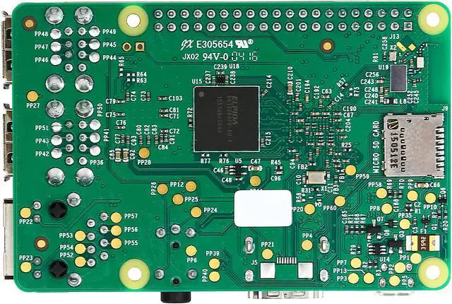 Alt view image 7 of 8 - Raspberry Pi 3 Model B With Case