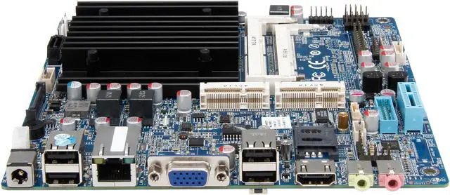 Alt view image 2 of 5 - Habey MITX-6771 ATX Intel Celeron (bay Trail) Quad Core J1900 Thin Mini-itx Embedded Board with Long Life Cycle Support