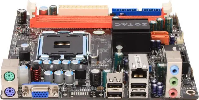 Alt view image 2 of 5 - ZOTAC NF610I-D-E LGA 775 NVIDIA GeForce 7050 Mini ITX Intel Motherboard