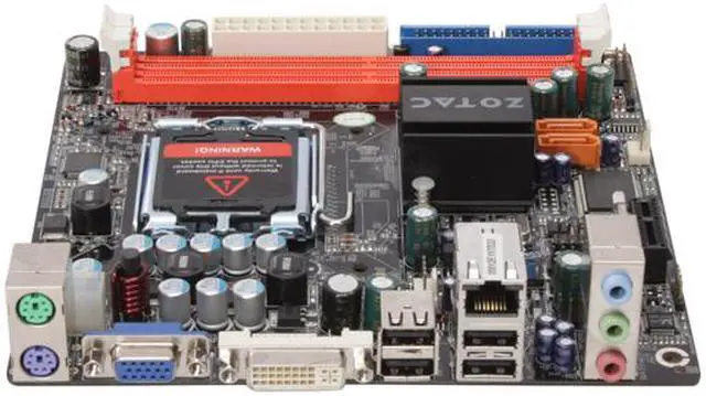 Alt view image 2 of 5 - ZOTAC NF630I-D-E LGA 775 NVIDIA GeForce 7100 Mini ITX Intel Motherboard