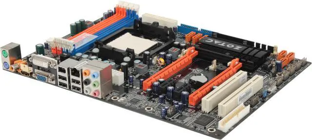 Main image of ZOTAC NF750A-A-E AM2+/AM2 NVIDIA nForce 750a SLI HDMI ATX AMD Motherboard