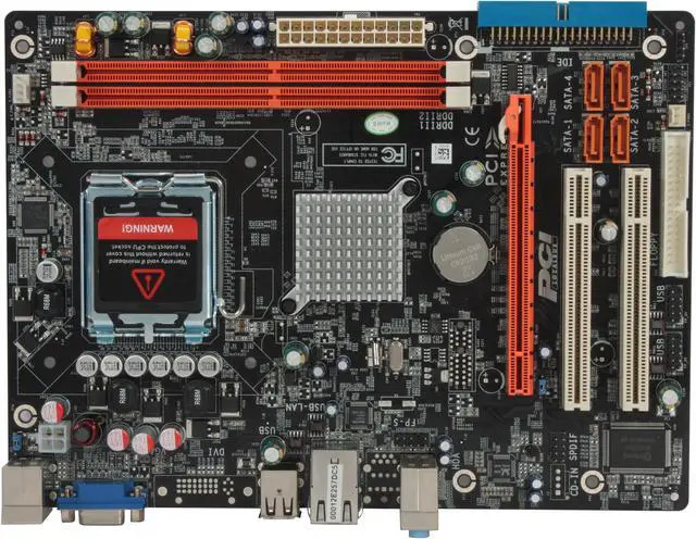 Alt view image 3 of 5 - ZOTAC NF610I-E-E LGA 775 NVIDIA GeForce 7050 Micro ATX Intel Motherboard