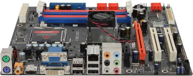 Alt view image 2 of 5 - ZOTAC GF9300-A-E LGA 775 NVIDIA GeForce 9300 HDMI Micro ATX Intel Motherboard