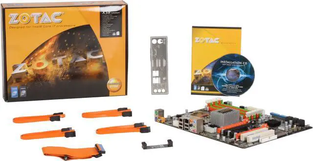 Alt view image 5 of 5 - ZOTAC X58SLI-A-E LGA 1366 Intel X58 ATX Intel Motherboard