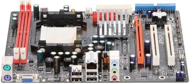 Alt view image 2 of 5 - ZOTAC GF8100-B-E AM2+/AM2 NVIDIA GeForce 8100 Micro ATX AMD Motherboard