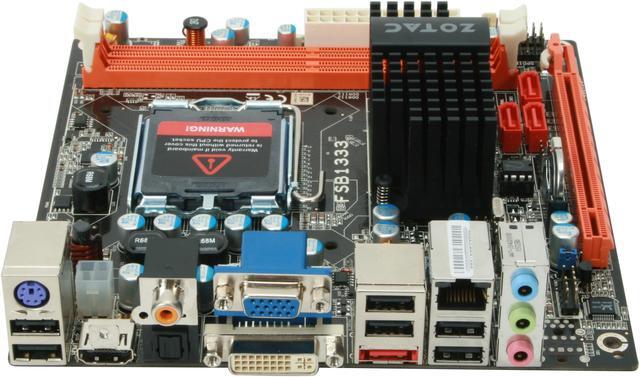 Alt view image 2 of 5 - ZOTAC GF9300-I-E LGA 775 NVIDIA GeForce 9300 HDMI Mini ITX Intel Motherboard