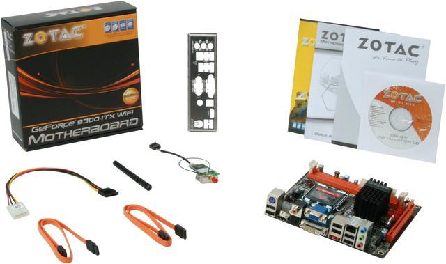 Alt view image 5 of 5 - ZOTAC GF9300-I-E LGA 775 NVIDIA GeForce 9300 HDMI Mini ITX Intel Motherboard