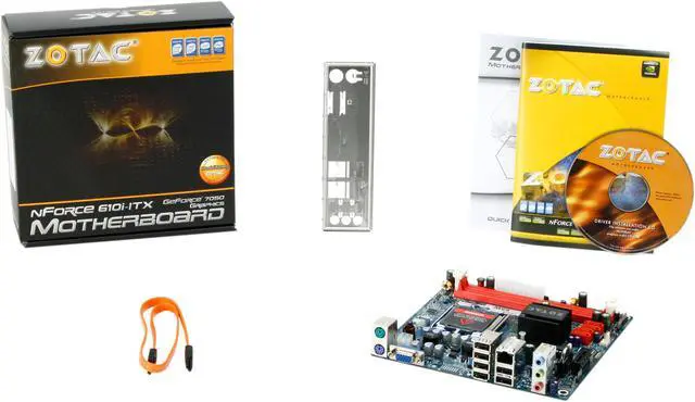 Alt view image 5 of 5 - ZOTAC NF610I-K-E LGA 775 NVIDIA GeForce 7050 NVIDIA nForce 610i Mini ITX Intel Motherboard