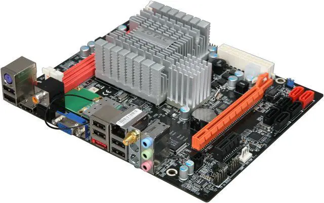 Main image of ZOTAC NM10-B-E Intel Atom D510 (1.66GHz, Dual-Core) Intel NM10 Mini DTX Motherboard / CPU Combo