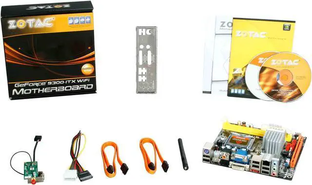Alt view image 5 of 5 - ZOTAC GF9300-K-E LGA 775 NVIDIA GeForce 9300 HDMI Mini ITX Intel Motherboard