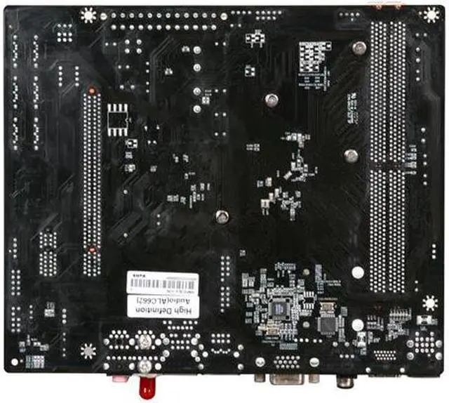 Alt view image 4 of 5 - ZOTAC NM10-B-E-ION Intel Atom D510 (1.66GHz, dual-core) BGA559 Intel NM10 Mini DTX Motherboard / CPU / VGA Combo