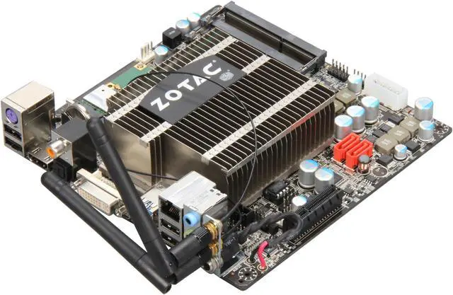 Main image of ZOTAC IONITX-T-U Intel Atom D525 (1.8GHz, Dual-Core) Intel NM10 Mini ITX Motherboard / CPU Combo