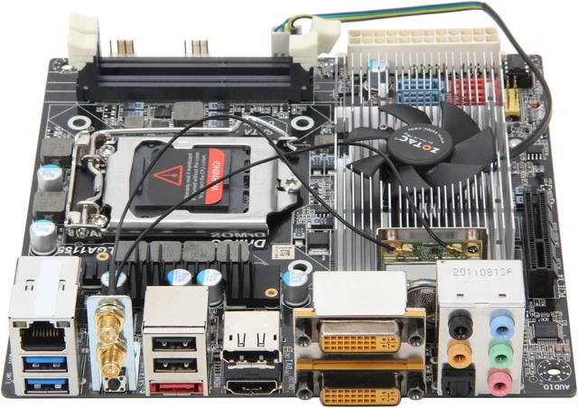 ZOTAC H67ITX-D-E Mini ITX Motherboard / VGA Combo - Newegg.com