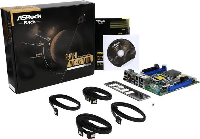 Alt view image 5 of 5 - ASRock Rack E3C236D2I Mini ITX Server Motherboard LGA 1151 Intel C236