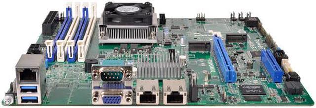 Alt view image 3 of 6 - ASRock D1521D4U-2L+ uATX Server Motherboard