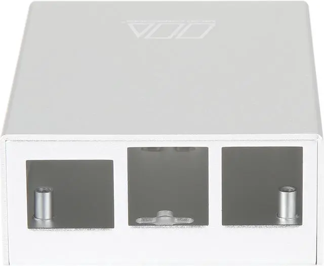 Alt view image 2 of 8 - Micro Connectors RAS-PCS03-SL Aluminum Raspberry Pi 3 Model B/B+ Case (Silver)