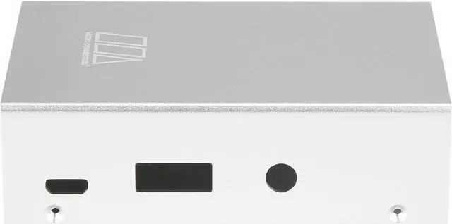 Alt view image 3 of 8 - Micro Connectors RAS-PCS03-SL Aluminum Raspberry Pi 3 Model B/B+ Case (Silver)