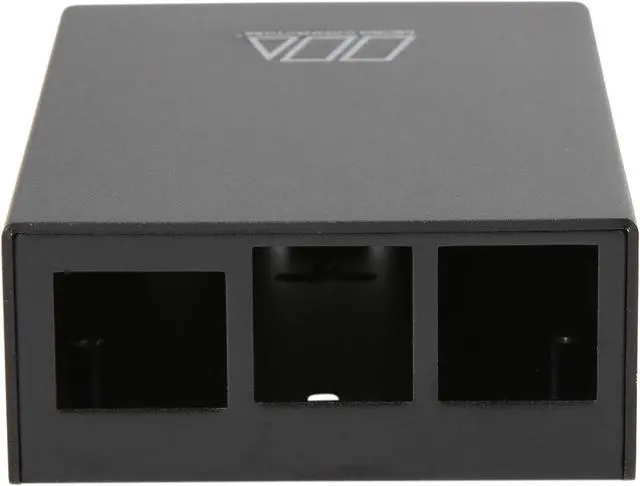Alt view image 2 of 8 - Micro Connectors RAS-PCS03-BK Aluminum Raspberry Pi 3 Model B/B+ Case (Black)