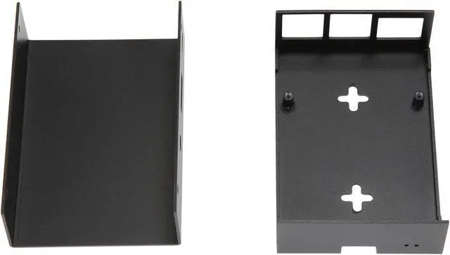 Alt view image 6 of 8 - Micro Connectors RAS-PCS03-BK Aluminum Raspberry Pi 3 Model B/B+ Case (Black)