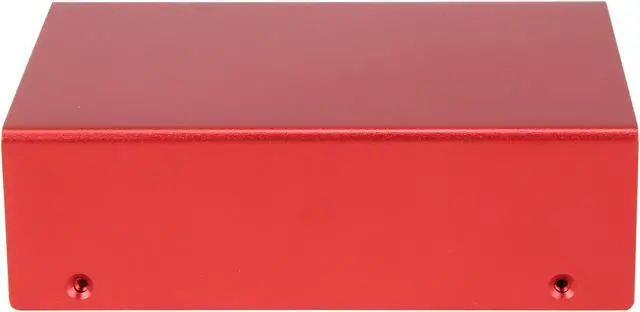 Alt view image 6 of 6 - Micro Connectors RAS-03RDPWR-PI Aluminum Raspberry Pi 3 Case for Model B/B+ with UL Approved On/Off Switch 5V/2.5A Power Adapter