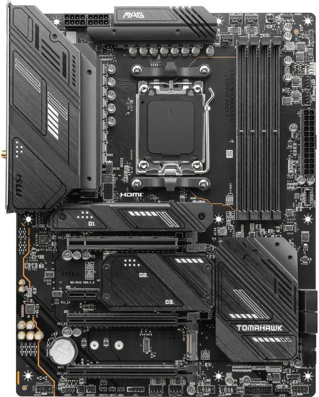 Alt view image 4 of 4 - Super Bundle AMD Ryzen 9 7900X CPU/MSI MAG X670E TOMAHAWK Motherboard