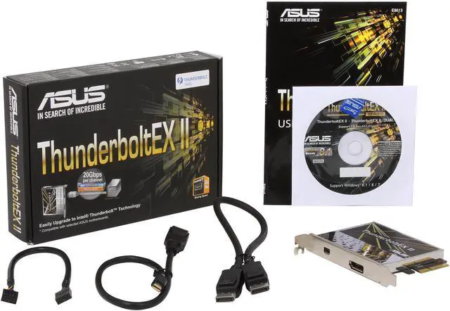 Alt view image 6 of 6 - ASUS ThunderboltEX II Expansion Card