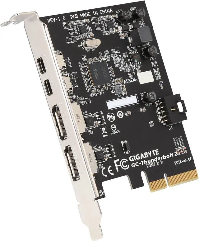 Main image of GIGABYTE Model GC-THUNDERBOLT 2 card with dual Thunderbolt™ 2 ports