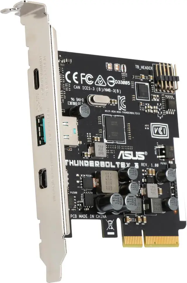 Main image of ASUS Model ThunderboltEX 3 Expansion Card for ASUS Z170 and X99 Motherboards