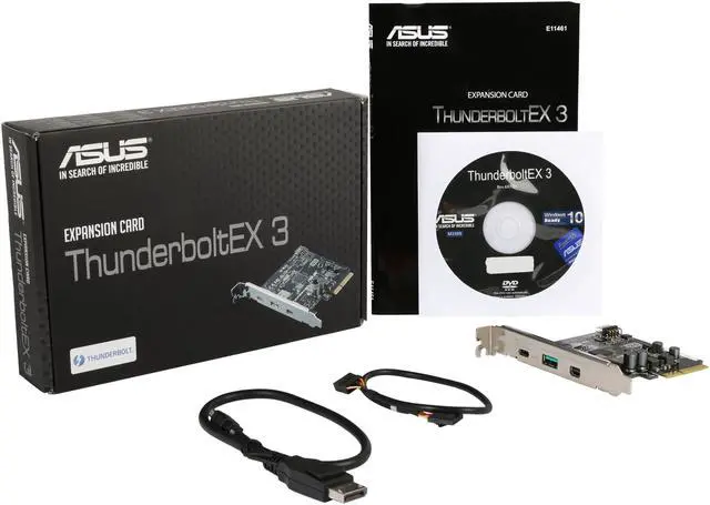 Alt view image 5 of 5 - ASUS Model ThunderboltEX 3 Expansion Card for ASUS Z170 and X99 Motherboards
