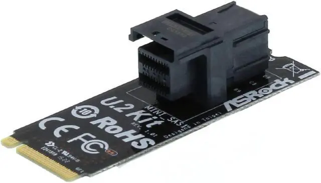ASRock Model U.2 Kit M.2 to U.2 Add-on Card - Newegg.com