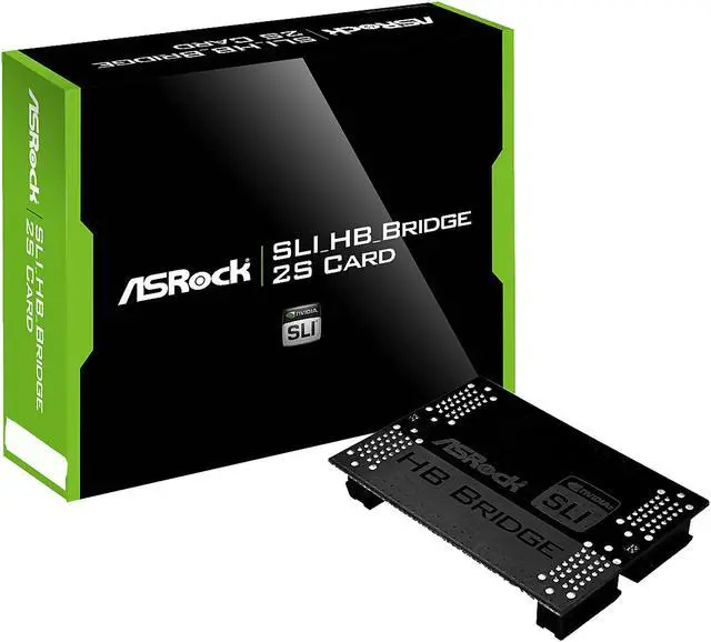 Alt view image 4 of 4 - ASRock Model SLI_HB-BRIDGE_2S CARD Motherboards Accessory