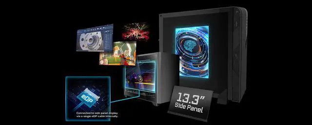 Alt view image 6 of 6 - ASRock 13.3” Side Panel Kit