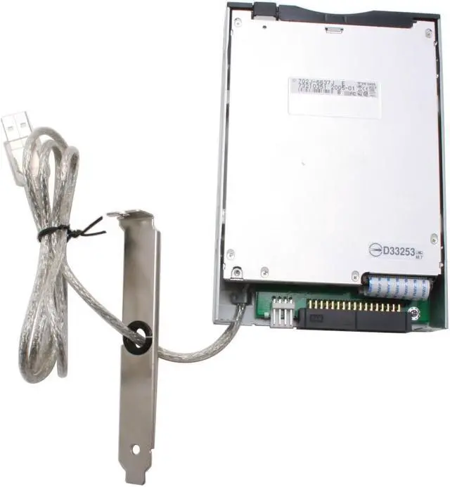 Alt view image 4 of 13 - Koutech IO-FPM220 3.5" Floppy Drive & Multi Card Reader Front Panel