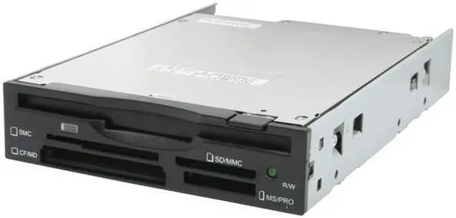 Alt view image 7 of 13 - Koutech IO-FPM220 3.5" Floppy Drive & Multi Card Reader Front Panel