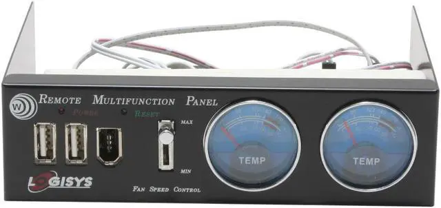 Alt view image 2 of 5 - Black Remote Multi-functional Control Panel