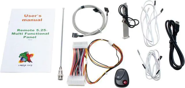 Alt view image 4 of 5 - Black Remote Multi-functional Control Panel