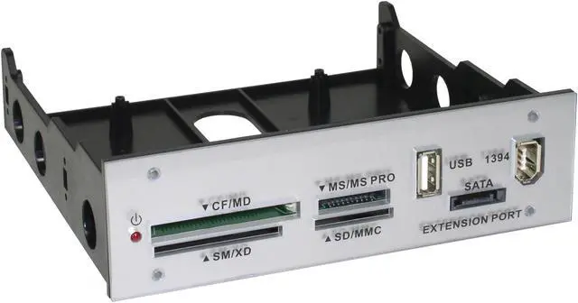Alt view image 3 of 6 - BYTECC BT-618 (42-In-1) 42-in-1 USB 2.0 Internal Card Reader/Writer with USB/FIREWIRE/SATA Ports