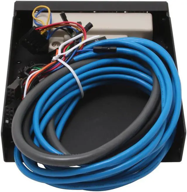 Alt view image 2 of 3 - Aluminum USB/1394/Audio Panel ( Black )