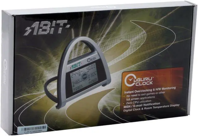 Alt view image 5 of 5 - ABIT uGuru Clock External Display - OEM